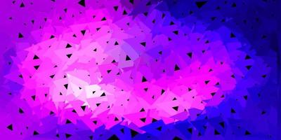 Light purple, pink vector gradient polygon design.