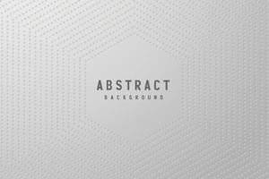 banner Abstract geometric white and gray color background vector illustration.