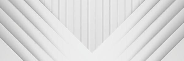 banner Abstract geometric white and gray color background vector illustration.