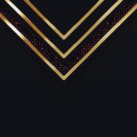 gold banner Abstract vector background board for text and message design modern. vector illustration