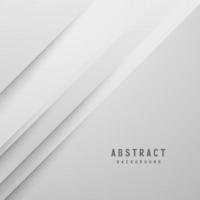 banner Abstract geometric white and gray color background vector illustration.