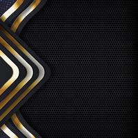 gold banner Abstract vector background board for text and message design modern. vector illustration