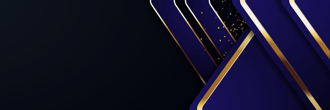 gold banner Abstract vector background board for text and message design modern. vector illustration