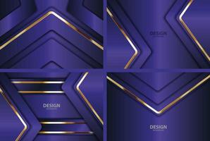 Tablero de fondo de vector abstracto de banner dorado para diseño de texto y mensaje moderno. ilustración vectorial