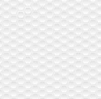 White minimal hexagon seamless pattern background vector