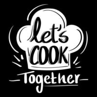 lets cook together label vector