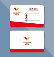 white business cards styles vector