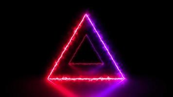 triângulo de linha de fogo