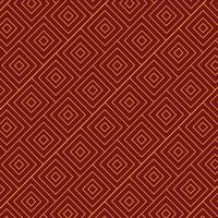 chinese golden rhombus pattern vector