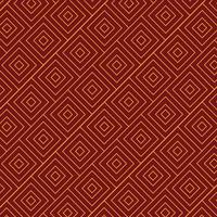 chinese golden rhombus pattern vector