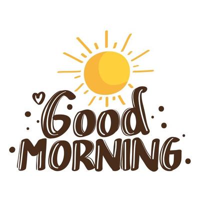 Good Morning Vector Art, Icons, and Graphics for Free Download