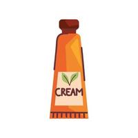 tubo de crema natural vector