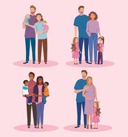 group of families vector