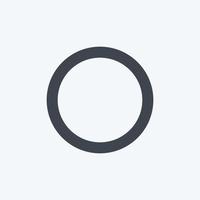 Icon Record - Line Style.eps vector
