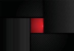 color de fondo abstracto negro y rojo. futuro fondo de deporte digital vector
