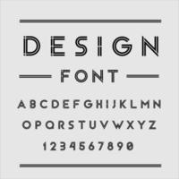 logo design vector font