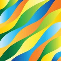 fondo abstracto con forma de onda y onda colorida de gradación para papel tapiz vector