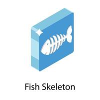 Fish Skeleton Concepts vector