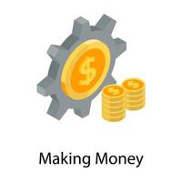 Making Money Concepts vector