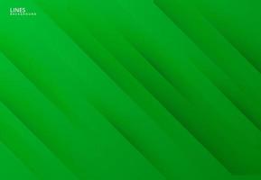 elegante fondo verde con líneas brillantes vector