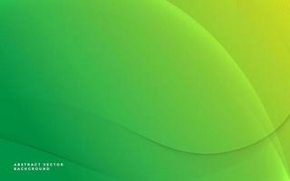 Green yellow Gradient abstract background. Green wave gradient background. Vector Illustration