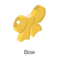 Trendy Bow Concepts vector