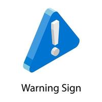 Warning Sign Concepts vector