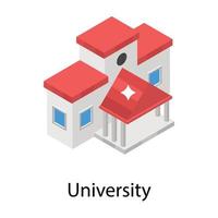 Trendy University Concepts vector