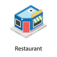 Trendy Restaurant Concepts vector