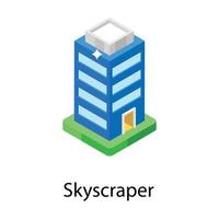 Trendy Skyscraper Concepts vector