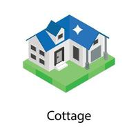 Trendy Cottage Concepts vector