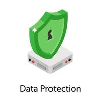 Data Protection Concepts vector