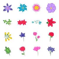 Trendy Floral Concepts vector