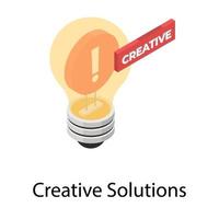 Creative Solution Concepts vector