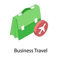 Business Travel Concepts vector