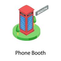 Phone Booth Concepts vector