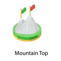 Mountain Top Concepts vector