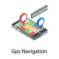 Gps Navigation Concepts vector