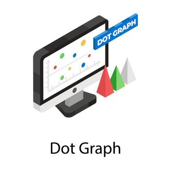 Dot Graph Concepts vector