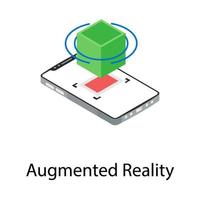 Augmented Reality Concepts vector