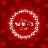 Valentine's Day Love and Feelings Sale Background Design. Vector illustration