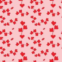 seamless valentine pattern vector