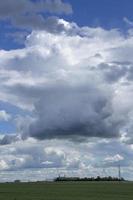 pradera nubes de tormenta canadá foto