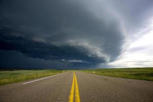 Prairie Storm Clouds Canada photo