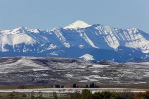 Rocky Mountains Winter Fall photo