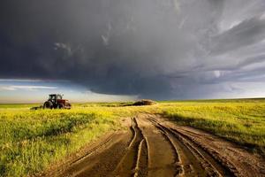 Prairie Storm Clouds Canada photo