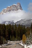 Rocky Mountains Winter Fall