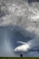 pradera nubes de tormenta canadá foto