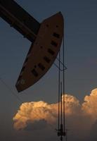 pradera nubes de tormenta foto