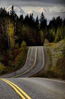 Rocky Mountains Winter Fall photo